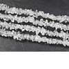 Natural Crystal Clear White Quartz Smooth Polished Uneven Beads Strand Length 7 Inches and Size 5mm to 10mm approx.